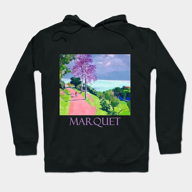 The Road to Bougie from Algiers by Albert Marquet Hoodie by Naves